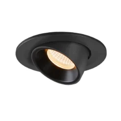 SLV 1009382 NUMINOS® GIMBLE S Deckeneinbauleuchte 2700K 40° schwarz