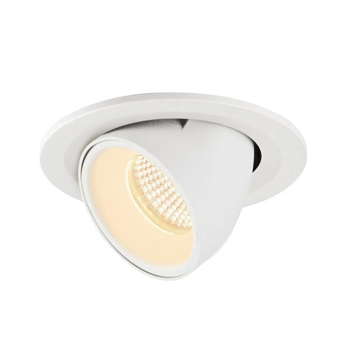 SLV 1009407 NUMINOS® GIMBLE S Deckeneinbauleuchte 3000K 20° weiß
