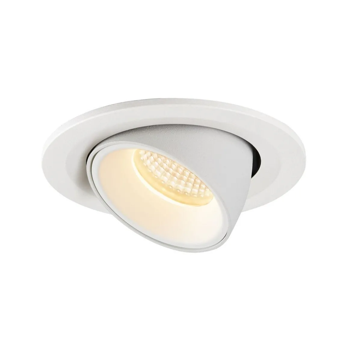 SLV 1009407 NUMINOS® GIMBLE S Deckeneinbauleuchte 3000K 20° weiß