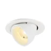 SLV 1009410 NUMINOS® GIMBLE S Deckeneinbauleuchte 3000K 40° weiß