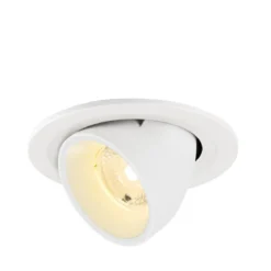 SLV 1009410 NUMINOS® GIMBLE S Deckeneinbauleuchte 3000K 40° weiß