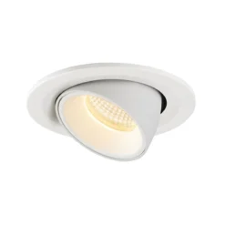 SLV 1009413 NUMINOS® GIMBLE S Deckeneinbauleuchte 3000K 55° weiß