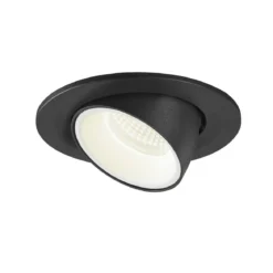 SLV 1009416 NUMINOS® GIMBLE S Deckeneinbauleuchte 4000K 20° schwarz weiß