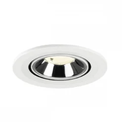 SLV 1009429 NUMINOS® GIMBLE S Deckeneinbauleuchte 4000K 40° weiß chrom