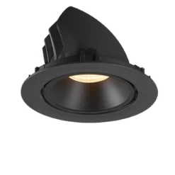 SLV 1006053 NUMINOS® GIMBLE XL Deckeneinbauleuchte schwarz 3000K 55°