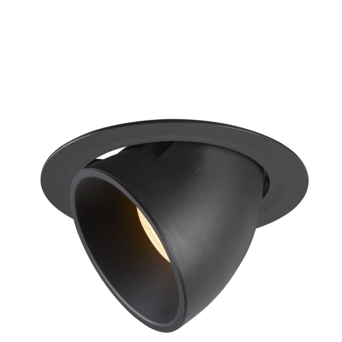 SLV 1006053 NUMINOS® GIMBLE XL Deckeneinbauleuchte schwarz 3000K 55°