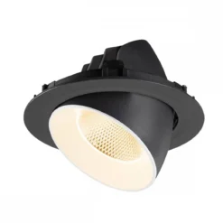 SLV 1009865 NUMINOS® GIMBLE XL Deckeneinbauleuchte 2700K 20° schwarz weiß