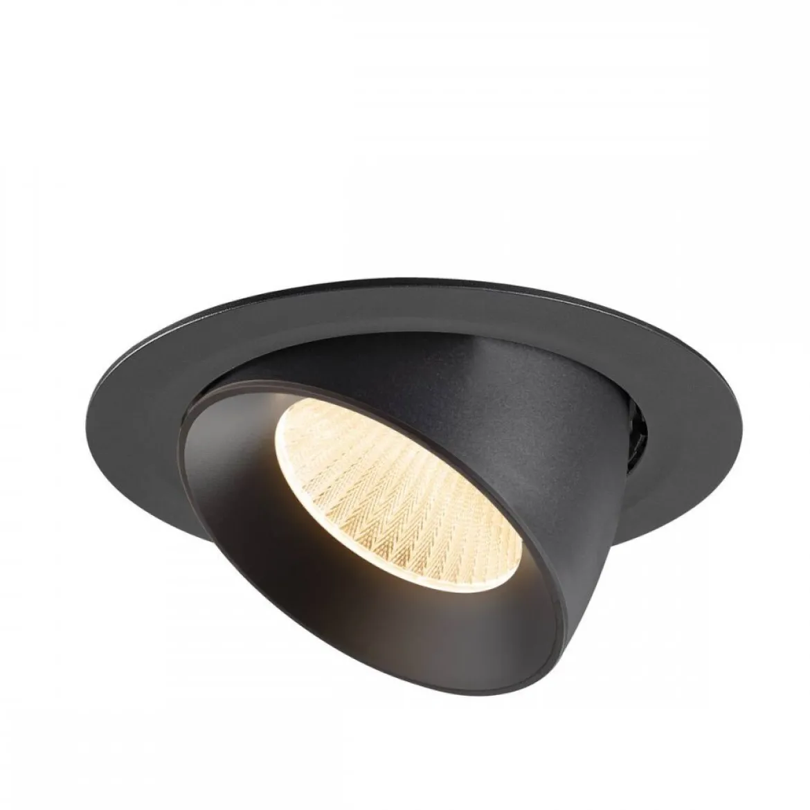 SLV 1009867 NUMINOS® GIMBLE XL Deckeneinbauleuchte 2700K 40° schwarz