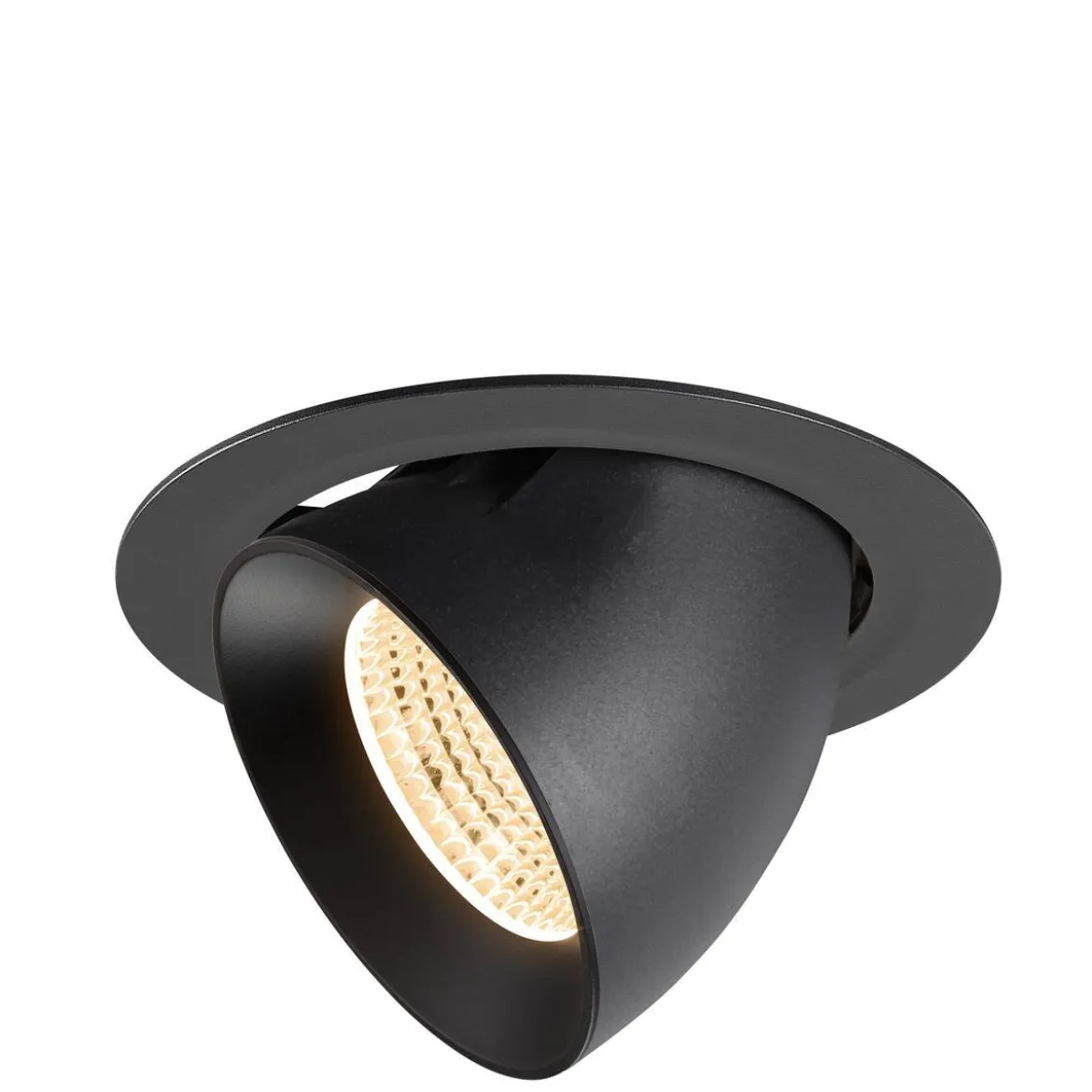 SLV 1009870 NUMINOS® GIMBLE XL Deckeneinbauleuchte 2700K 55° schwarz