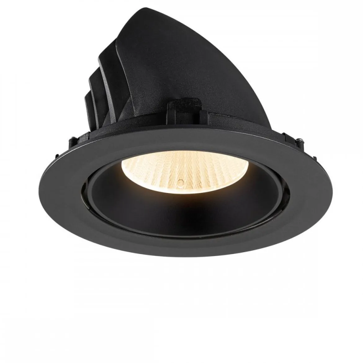 SLV 1009870 NUMINOS® GIMBLE XL Deckeneinbauleuchte 2700K 55° schwarz