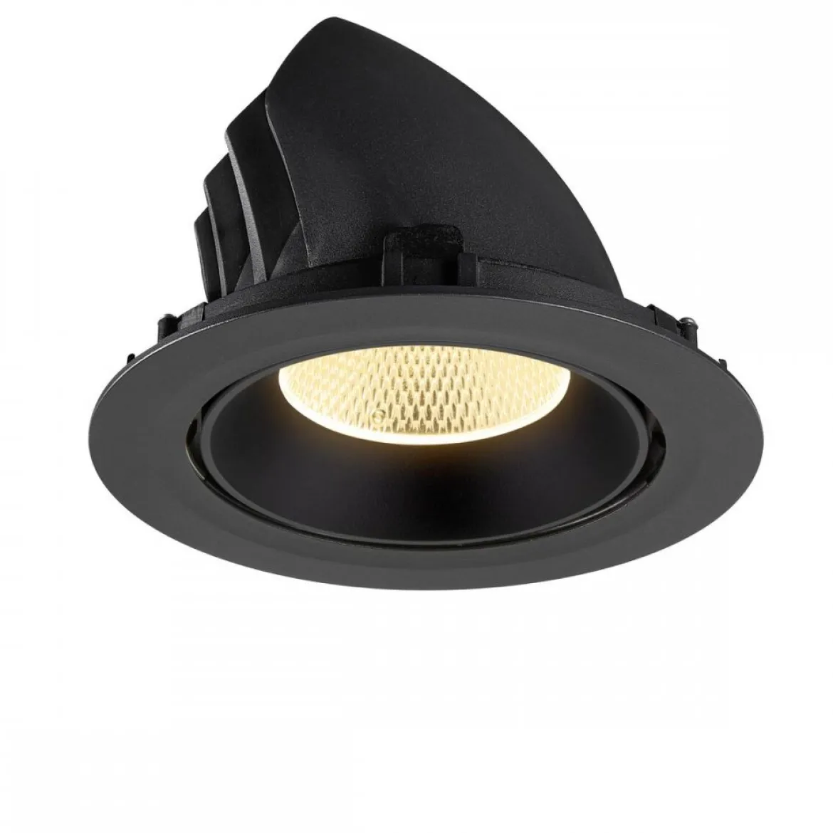 SLV 1009882 NUMINOS® GIMBLE XL Deckeneinbauleuchte 3000K 20° schwarz