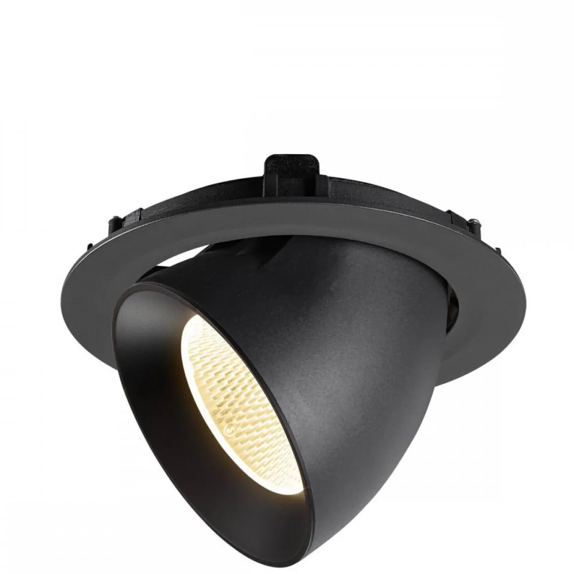 SLV 1009882 NUMINOS® GIMBLE XL Deckeneinbauleuchte 3000K 20° schwarz