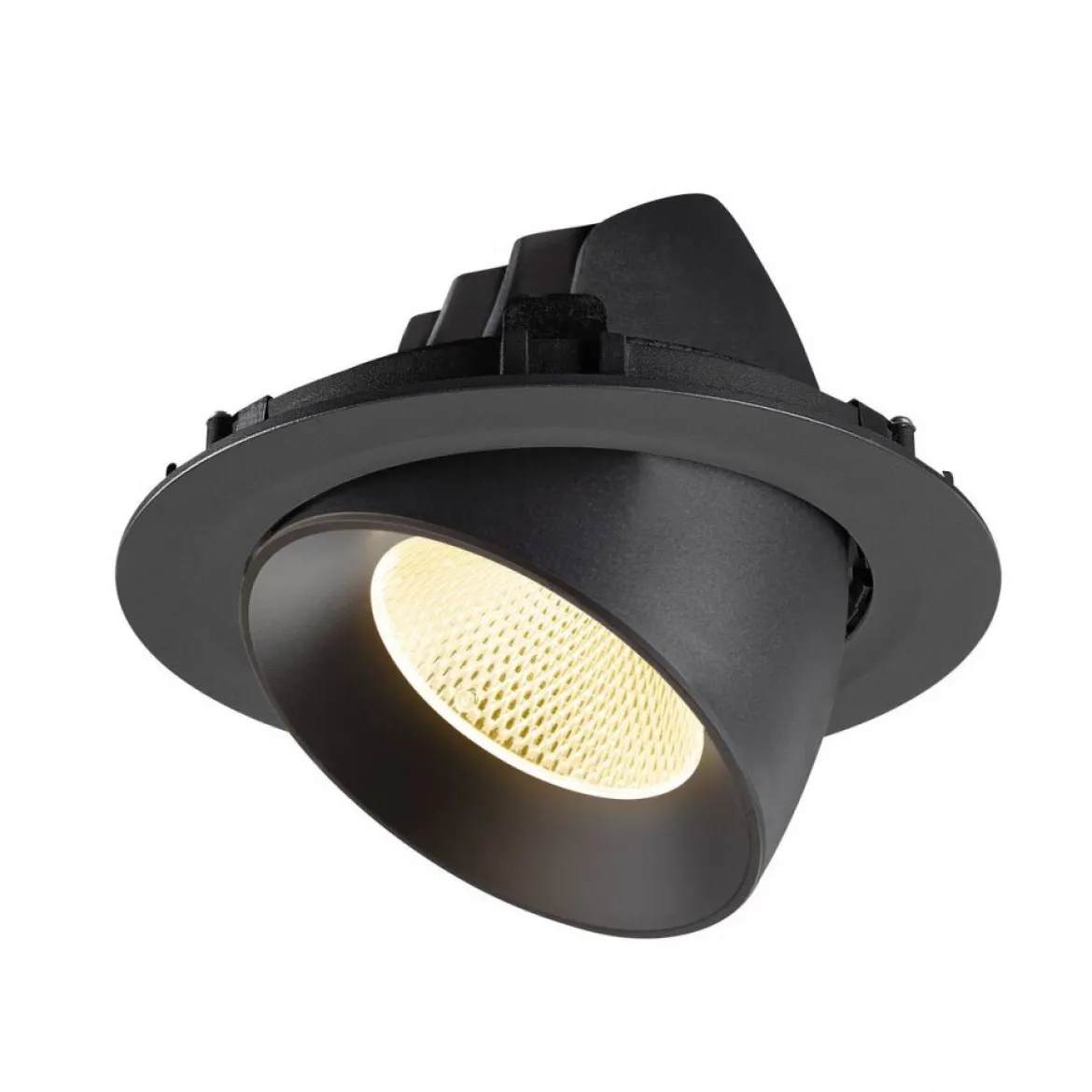 SLV 1009882 NUMINOS® GIMBLE XL Deckeneinbauleuchte 3000K 20° schwarz