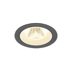 SLV 1009614 NUMINOS® M Deckeneinbauleuchte 3000K 20° schwarz weiß
