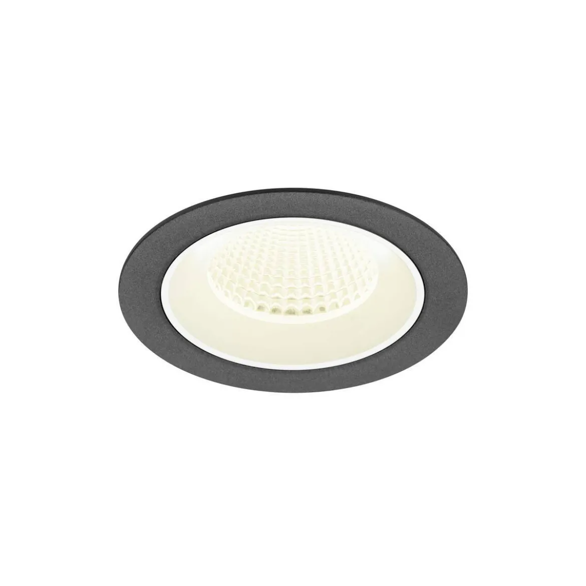 SLV 1009635 NUMINOS® M Deckeneinbauleuchte 4000K 40° schwarz weiß