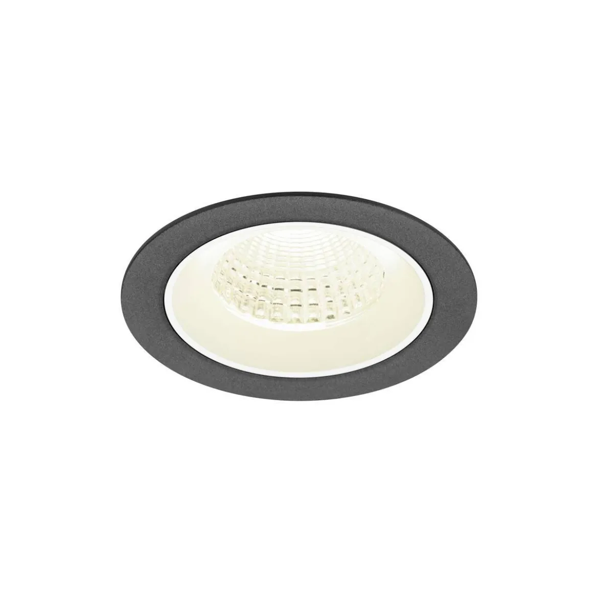 SLV 1009638 NUMINOS® M Deckeneinbauleuchte 4000K 55° schwarz weiß