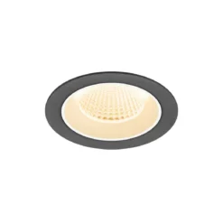 SLV 1009599 NUMINOS® M LED Deckeneinbauleuchte 2700K 40° schwarz weiß