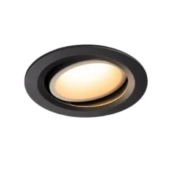 SLV 1003656 NUMINOS MOVE DL L LED Einbauleuchte schwenkbar schwarz weiß 3000K 55°