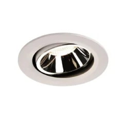 SLV 1003693 NUMINOS MOVE DL L LED Einbauleuchte schwenkbar weiß chrom 4000K 55°