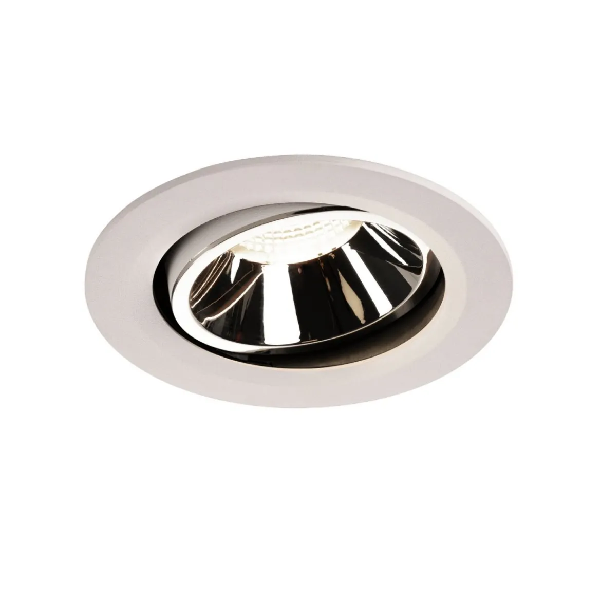 SLV 1003693 NUMINOS MOVE DL L LED Einbauleuchte schwenkbar weiß chrom 4000K 55°