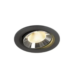 SLV 1009833 NUMINOS® MOVE L Deckeneinbauleuchte 3000K 40° schwarz chrom