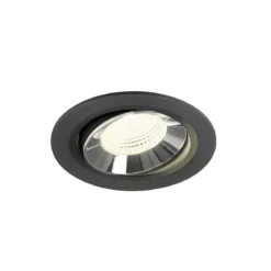 SLV 1009854 NUMINOS® MOVE L Deckeneinbauleuchte 4000K 55° schwarz chrom