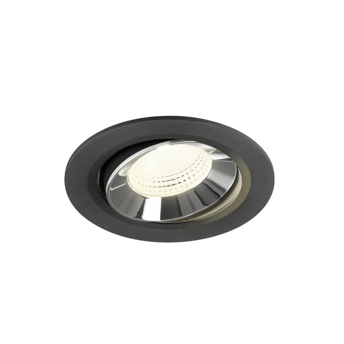 SLV 1009854 NUMINOS® MOVE L Deckeneinbauleuchte 4000K 55° schwarz chrom
