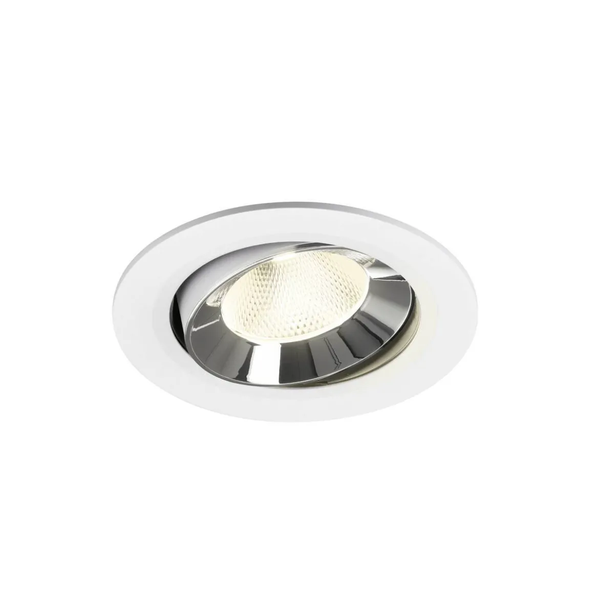 SLV 1009857 NUMINOS® MOVE L Deckeneinbauleuchte 4000K 20° weiß chrom