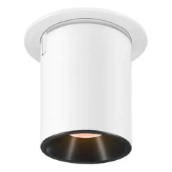 SLV 1007038 NUMINOS® PROJECTOR L Deckeneinbauleuchte 2700K 20° zylindrisch weiß schwarz