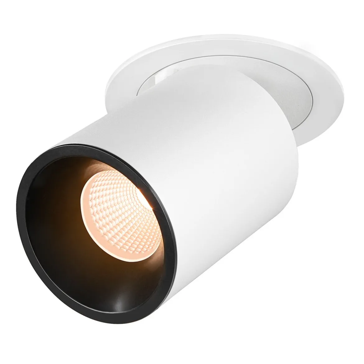 SLV 1007041 NUMINOS® PROJECTOR L Deckeneinbauleuchte 2700K 40° zylindrisch weiß schwarz