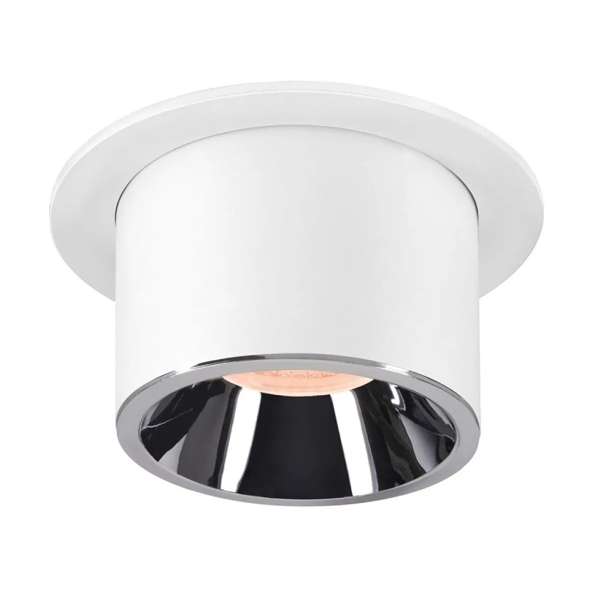 SLV 1007046 NUMINOS® PROJECTOR L Deckeneinbauleuchte 2700K 55° zylindrisch weiß chrom
