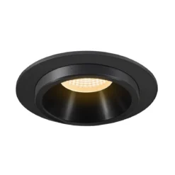 SLV 1007050 NUMINOS® PROJECTOR L Deckeneinbauleuchte 3000K 40° zylindrisch schwarz