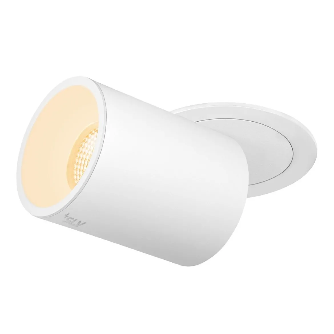 SLV 1007063 NUMINOS® PROJECTOR L Deckeneinbauleuchte 3000K 55° zylindrisch weiß