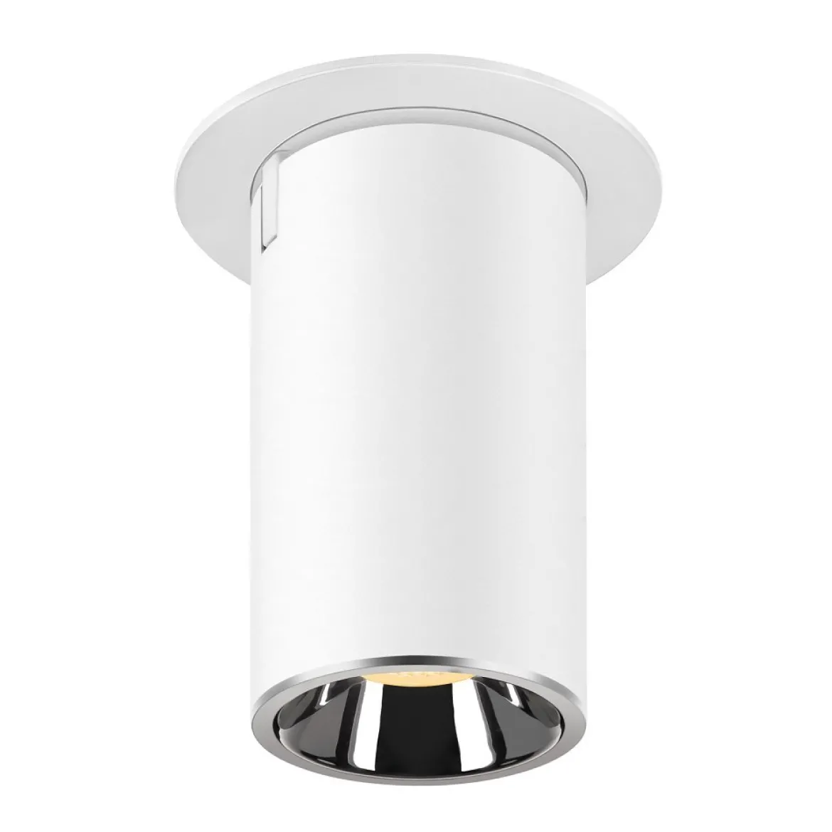 SLV 1007004 NUMINOS® PROJECTOR M Deckeneinbauleuchte 3000K 20° zylindrisch weiß chrom
