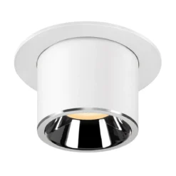 SLV 1007004 NUMINOS® PROJECTOR M Deckeneinbauleuchte 3000K 20° zylindrisch weiß chrom