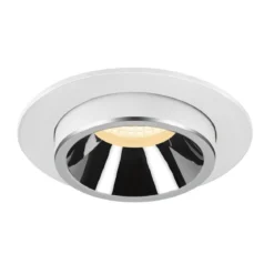 SLV 1007004 NUMINOS® PROJECTOR M Deckeneinbauleuchte 3000K 20° zylindrisch weiß chrom