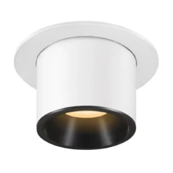 SLV 1007008 NUMINOS® PROJECTOR M Deckeneinbauleuchte 3000K 55° zylindrisch weiß schwarz