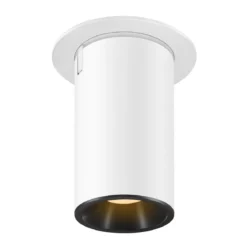 SLV 1007008 NUMINOS® PROJECTOR M Deckeneinbauleuchte 3000K 55° zylindrisch weiß schwarz