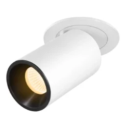 SLV 1007008 NUMINOS® PROJECTOR M Deckeneinbauleuchte 3000K 55° zylindrisch weiß schwarz