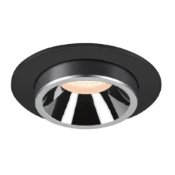 SLV 1006980 NUMINOS® PROJECTOR M Deckeneinbauleuchte 2700K 40° zylindrisch schwarz chrom