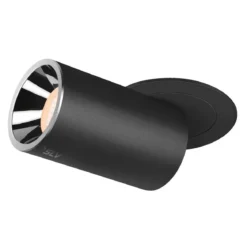 SLV 1006980 NUMINOS® PROJECTOR M Deckeneinbauleuchte 2700K 40° zylindrisch schwarz chrom