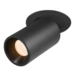 SLV 1006981 NUMINOS® PROJECTOR M Deckeneinbauleuchte 2700K 55° zylindrisch schwarz