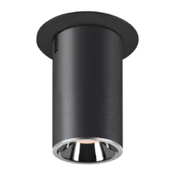 SLV 1006983 NUMINOS® PROJECTOR M Deckeneinbauleuchte 2700K 55° zylindrisch schwarz chrom