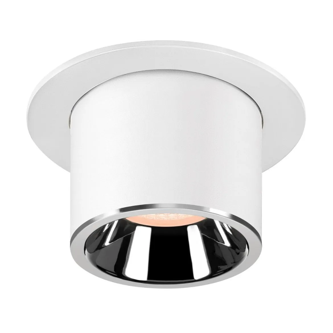 SLV 1006989 NUMINOS® PROJECTOR M Deckeneinbauleuchte 2700K 40° zylindrisch weiß chrom