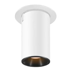 SLV 1006990 NUMINOS® PROJECTOR M Deckeneinbauleuchte 2700K 55° zylindrisch weiß schwarz