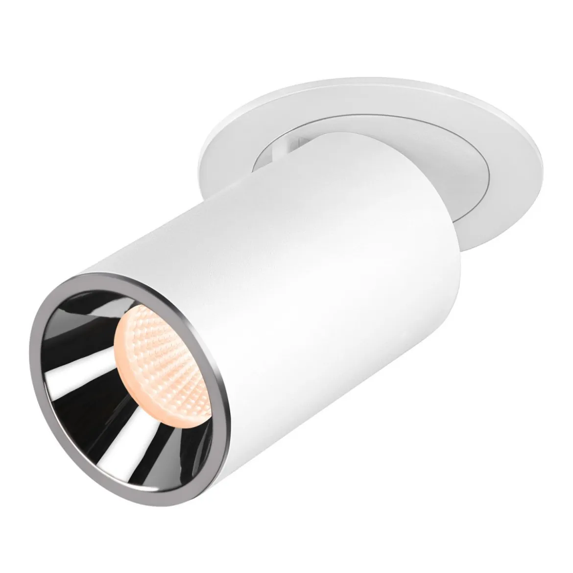 SLV 1006992 NUMINOS® PROJECTOR M Deckeneinbauleuchte 2700K 55° zylindrisch weiß chrom