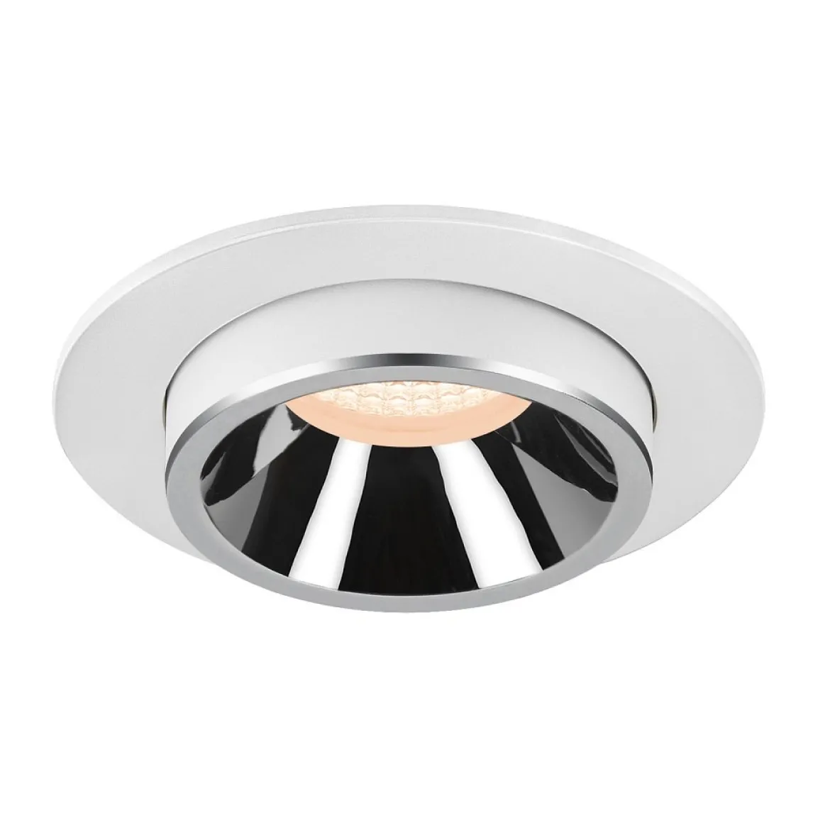 SLV 1006992 NUMINOS® PROJECTOR M Deckeneinbauleuchte 2700K 55° zylindrisch weiß chrom