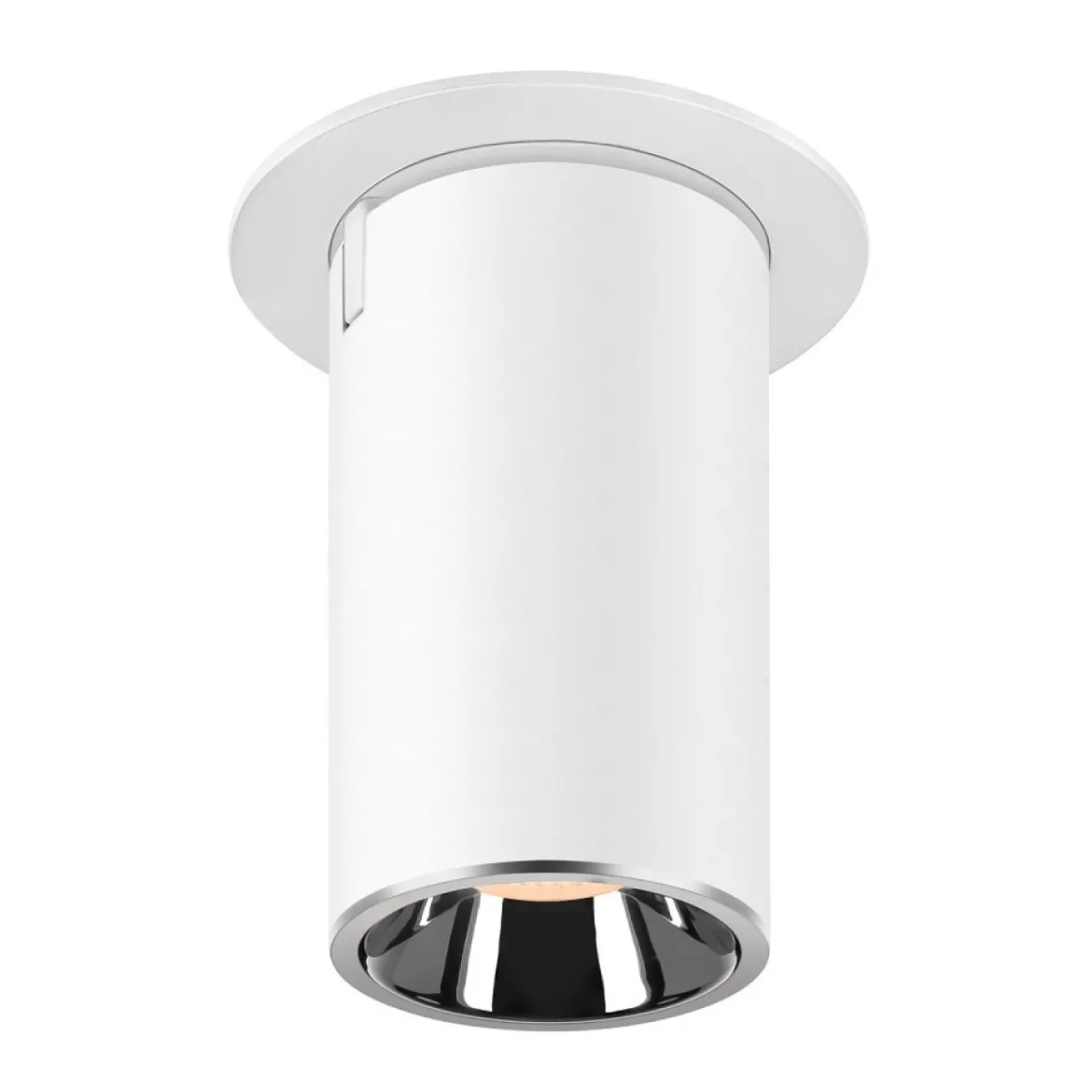 SLV 1006992 NUMINOS® PROJECTOR M Deckeneinbauleuchte 2700K 55° zylindrisch weiß chrom
