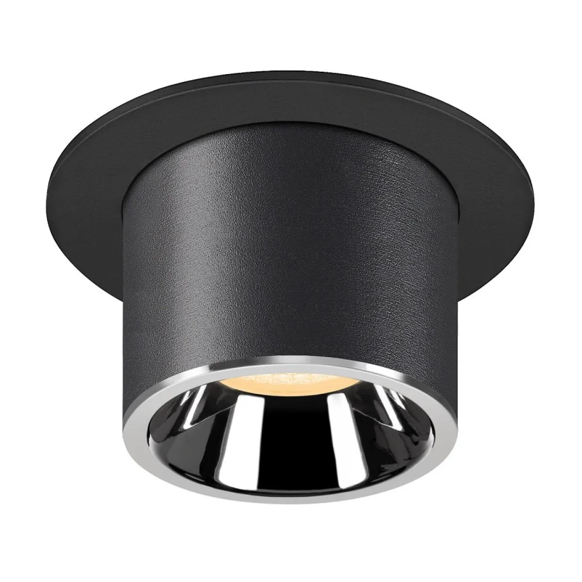 SLV 1006998 NUMINOS® PROJECTOR M Deckeneinbauleuchte 3000K 40° zylindrisch schwarz chrom