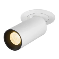 SLV 1006954 NUMINOS® PROJECTOR S Deckeneinbauleuchte 3000K 55° zylindrisch weiß schwarz